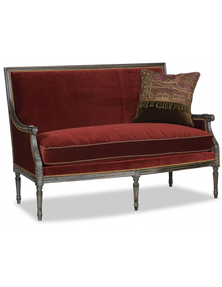 SETTEES, CHAISE, BENCHES Beautiful Simplicity in Historic Brick Love Seat