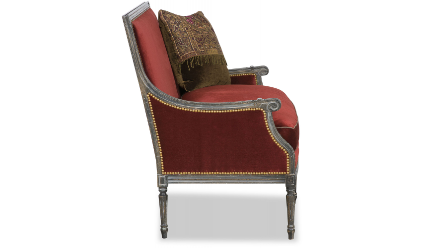 SETTEES, CHAISE, BENCHES Beautiful Simplicity in Historic Brick Love Seat