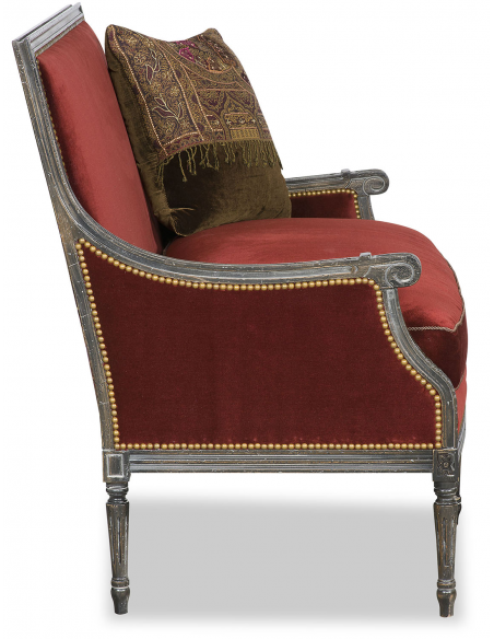 SETTEES, CHAISE, BENCHES Beautiful Simplicity in Historic Brick Love Seat