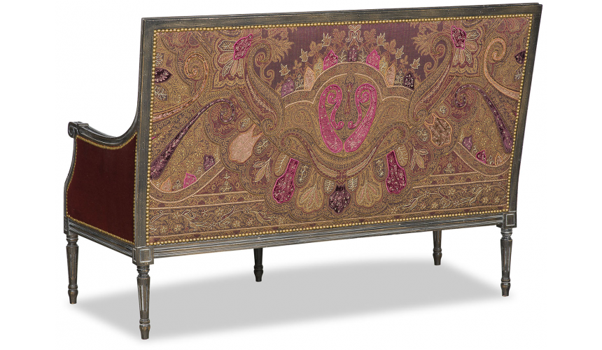 SETTEES, CHAISE, BENCHES Beautiful Simplicity in Historic Brick Love Seat