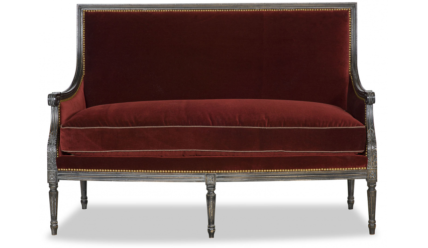 SETTEES, CHAISE, BENCHES Beautiful Simplicity in Historic Brick Love Seat