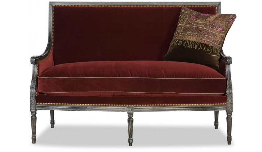 SETTEES, CHAISE, BENCHES Beautiful Simplicity in Historic Brick Love Seat