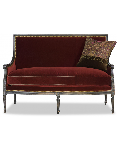 SETTEES, CHAISE, BENCHES Beautiful Simplicity in Historic Brick Love Seat