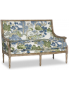 SETTEES, CHAISE, BENCHES Elegant Asian Garden Party Love Seat