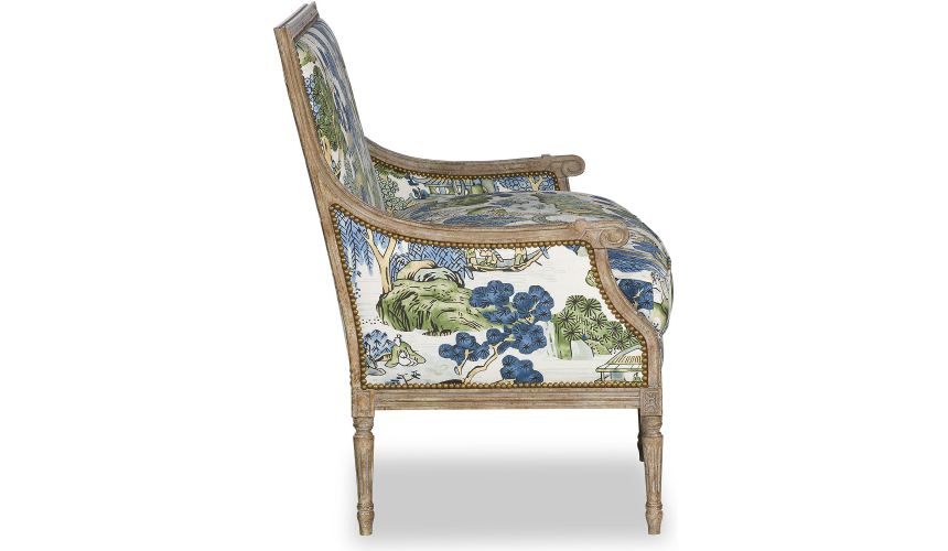 SETTEES, CHAISE, BENCHES Elegant Asian Garden Party Love Seat