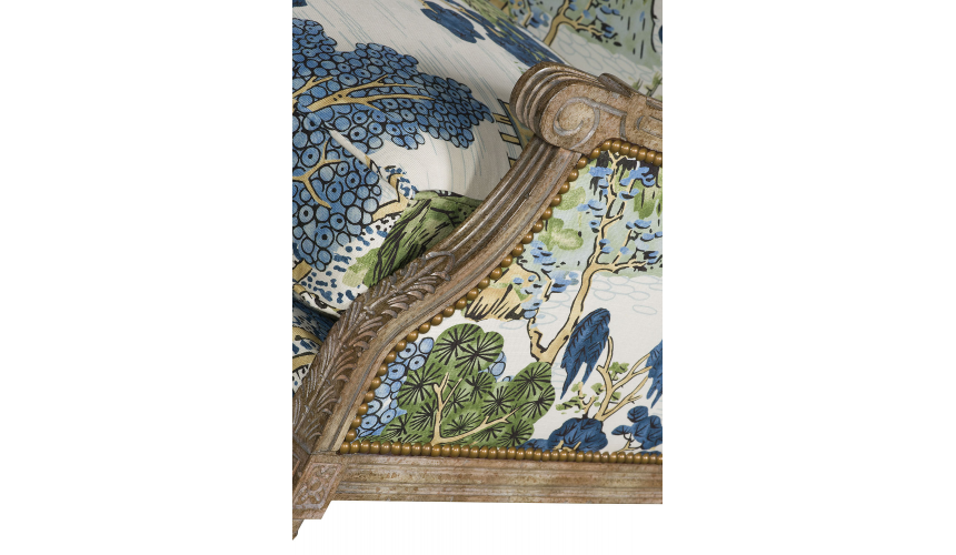 SETTEES, CHAISE, BENCHES Elegant Asian Garden Party Love Seat