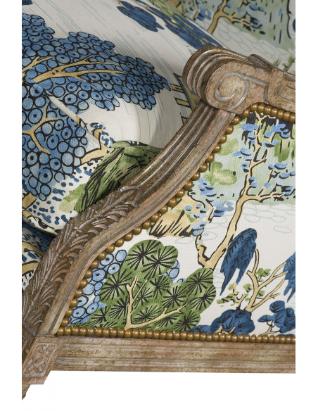 SETTEES, CHAISE, BENCHES Elegant Asian Garden Party Love Seat