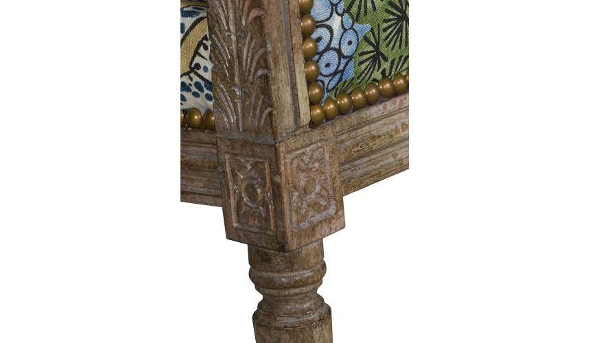 SETTEES, CHAISE, BENCHES Elegant Asian Garden Party Love Seat