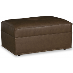 OTTOMANS Sleek and Simple in Bateau Brown Bench