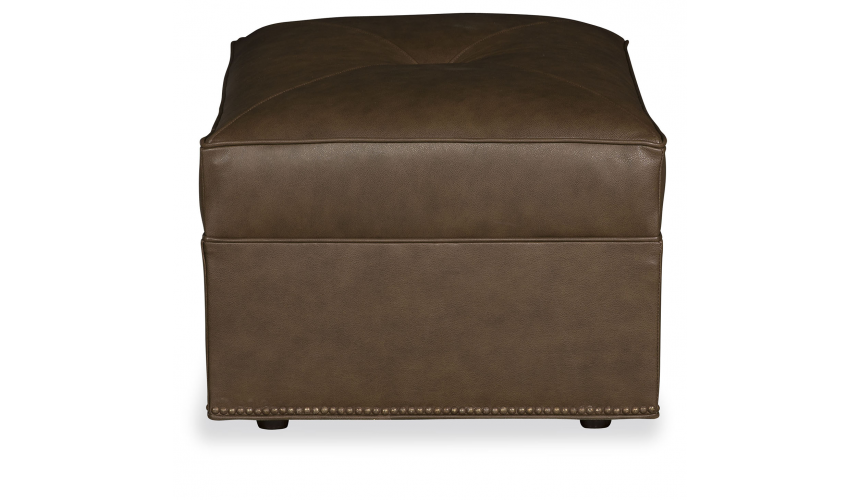 OTTOMANS Sleek and Simple in Bateau Brown Bench