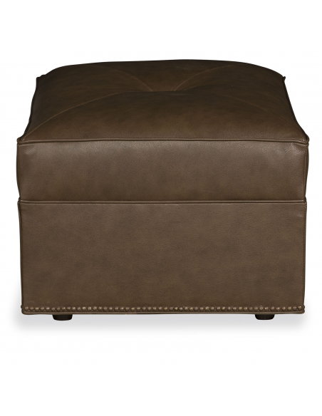 OTTOMANS Sleek and Simple in Bateau Brown Bench