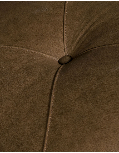 OTTOMANS Sleek and Simple in Bateau Brown Bench