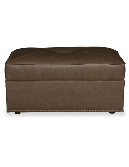 OTTOMANS Sleek and Simple in Bateau Brown Bench
