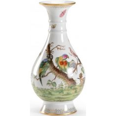 Decorative Accessories Colorful Hand Decorated Birdie Vase