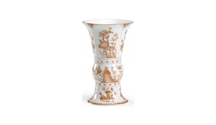 Decorative Accessories Chelsea Hand Decorated Nutmeg Vase