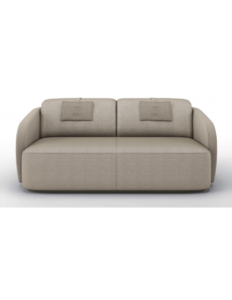 Elegant Sophistication in Ash Grey Sofa