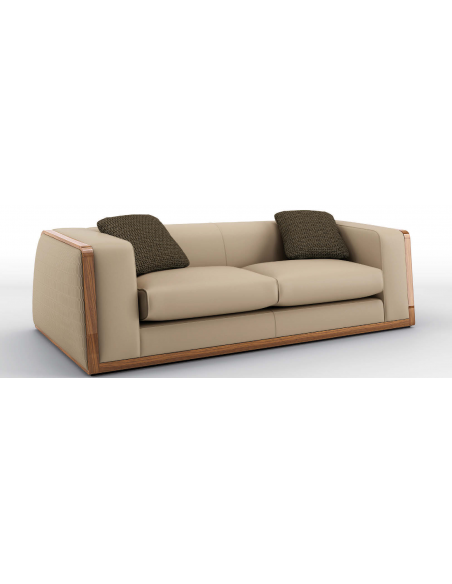 SOFA, COUCH & LOVESEAT Luxurious Grecian Olive Sofa