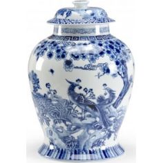 Decorative Accessories Elegant Peacock Urn