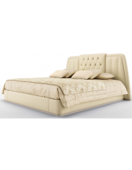 LUXURY BEDROOM FURNITURE Gorgeous Cream and Sugar King Size Bed