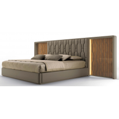 LUXURY BEDROOM FURNITURE High End Stormy Nights King Size Bed 2