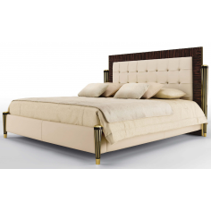 LUXURY BEDROOM FURNITURE Elegant Stardust King Size Bed 2