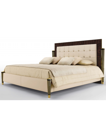 LUXURY BEDROOM FURNITURE Elegant Stardust King Size Bed