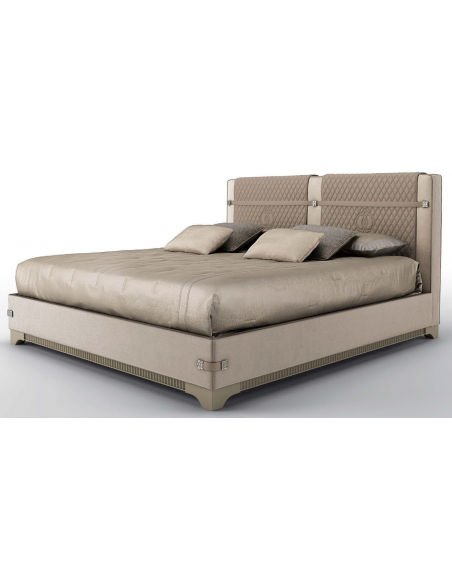 LUXURY BEDROOM FURNITURE High End Golden Dust at Dusk King Size Bed