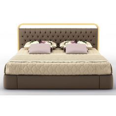 LUXURY BEDROOM FURNITURE Elegant Sugar Plum and Champagne King Size Bed