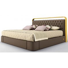 LUXURY BEDROOM FURNITURE Elegant Sugar Plum and Champagne King Size Bed 2