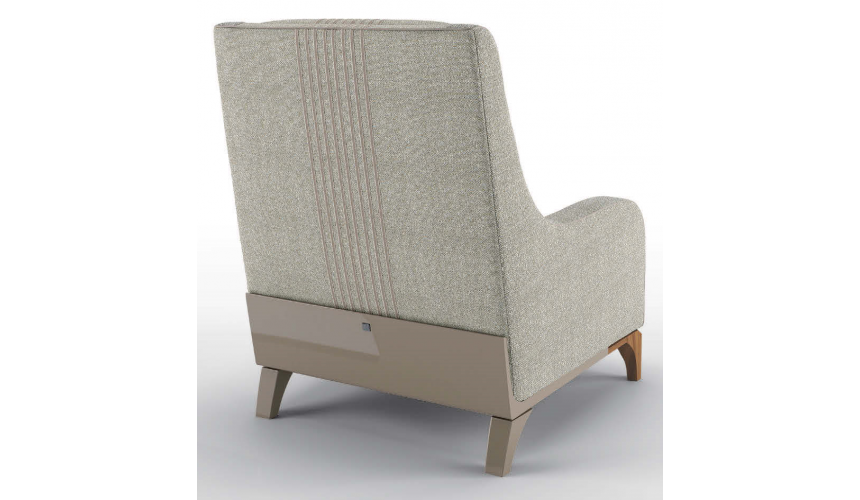 CHAIRS, Leather, Upholstered, Accent Beautiful Fresh Morning Mist Armchair