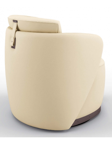 CHAIRS, Leather, Upholstered, Accent Luxurious Born in Beige Armchair