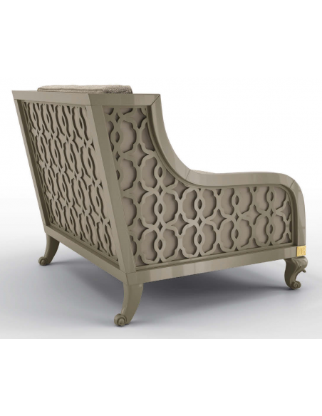 CHAIRS, Leather, Upholstered, Accent Deluxe Thunder Bird Wide Armchair