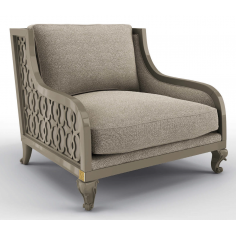 CHAIRS, Leather, Upholstered, Accent Deluxe Thunder Bird Wide Armchair