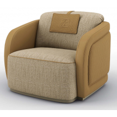 CHAIRS, Leather, Upholstered, Accent Sleek and Sophisticated in Hazelnut Armchair