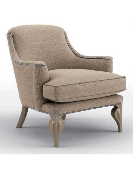 CHAIRS, Leather, Upholstered, Accent Beautiful Sparkling Sand Armchair