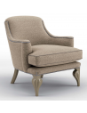 CHAIRS, Leather, Upholstered, Accent Beautiful Sparkling Sand Armchair