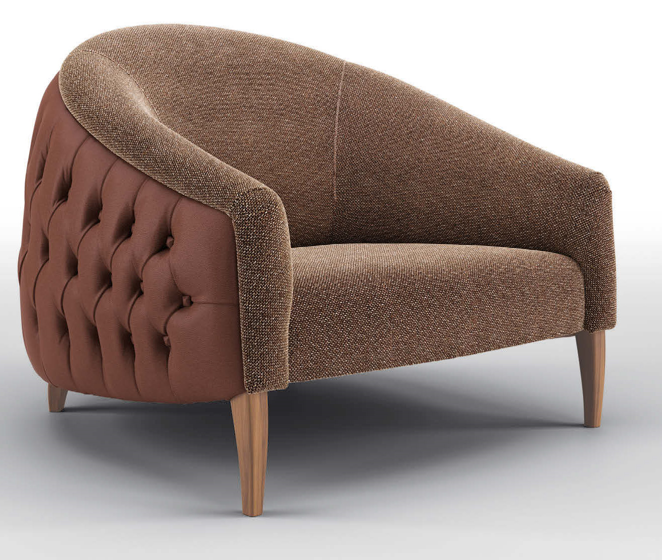 CHAIRS, Leather, Upholstered, Accent Stunning Moons of Mars Armchair