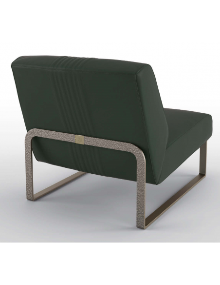 CHAIRS, Leather, Upholstered, Accent Gorgeous Greens of Irish Trees Armchair
