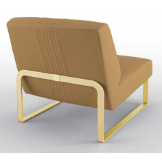 CHAIRS, Leather, Upholstered, Accent High End Biscottis at Brunch Armchair 2