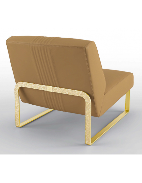 CHAIRS, Leather, Upholstered, Accent High End Biscottis at Brunch Armchair