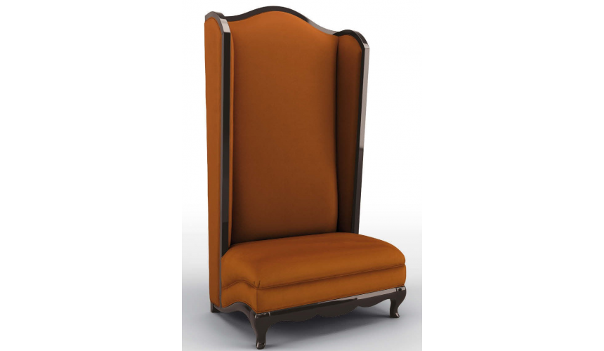 CHAIRS, Leather, Upholstered, Accent Stunning Summer Apricot Armchair