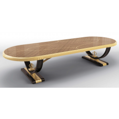 Dining Tables Luxurious Golden Autumn Dining Table