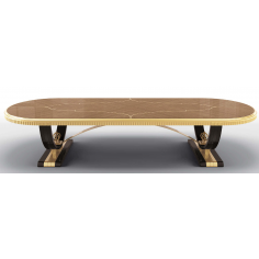 Dining Tables Luxurious Golden Autumn Dining Table 2