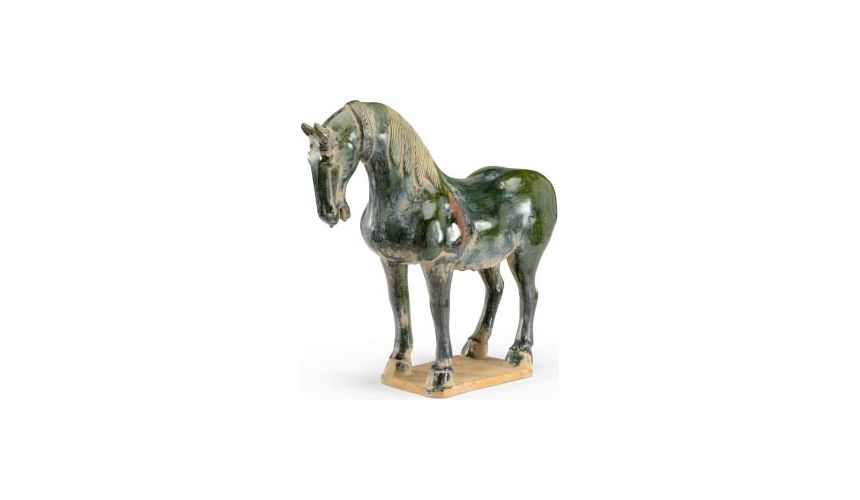 Decorative Accessories Mighty Ceramic Horse