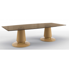 Dining Tables Beautiful Clarity in the Desert Rectangular Dining Table