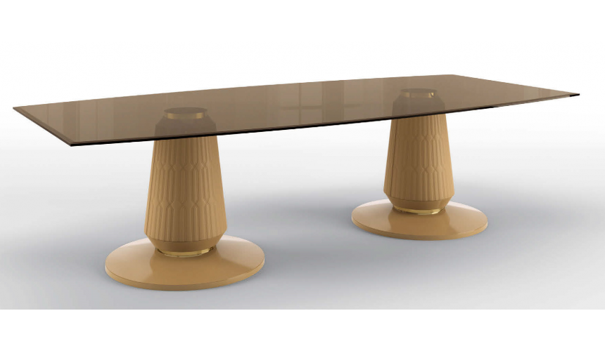 Dining Tables Beautiful Clarity in the Desert Rectangular Dining Table