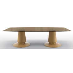 Dining Tables Beautiful Clarity in the Desert Rectangular Dining Table 2