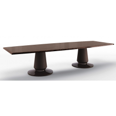 Dining Tables Sleek Forrest Soldier Rectangular Dining Table Brown
