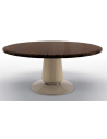 Dining Tables Elegant Melting Snow Round Dining Table