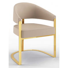 Dining Chairs Luxurious Golden Clouds Dining Chair